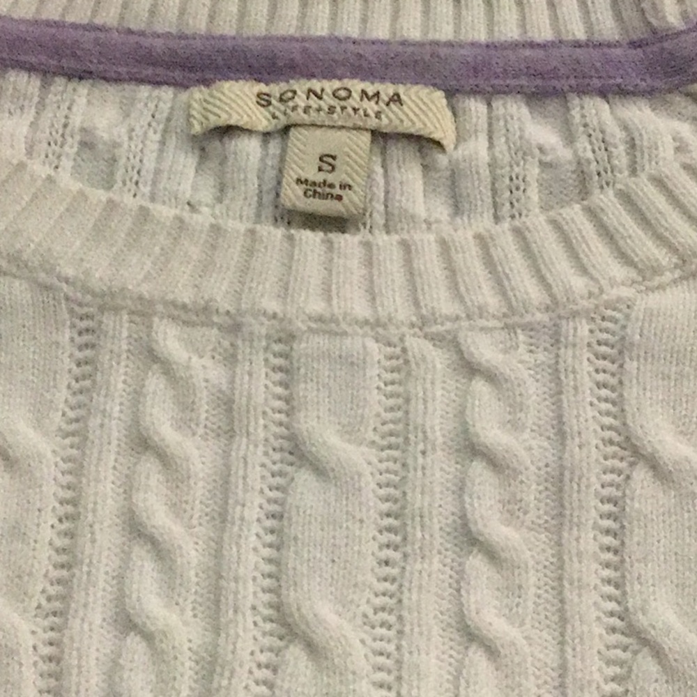 Cotton pullover sweater - Picture 2 of 4